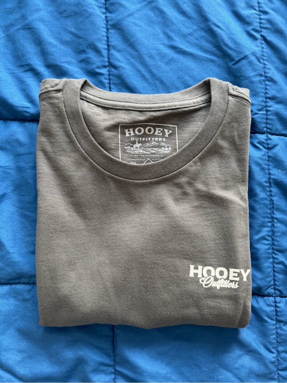 Hooey Gray Short-Sleeve Logo Tee